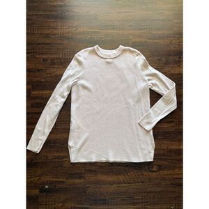 Pink Lululemon ribbed sweater